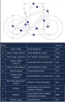 2025 BISAN SAVAGE FT1 DEORE FAT BIKE DAĞ BİSİKLETİ - 3