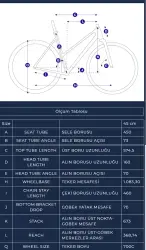 2025 BISAN TRX 8300 CITY ŞEHİR VE TUR BİSİKLETİ - 2