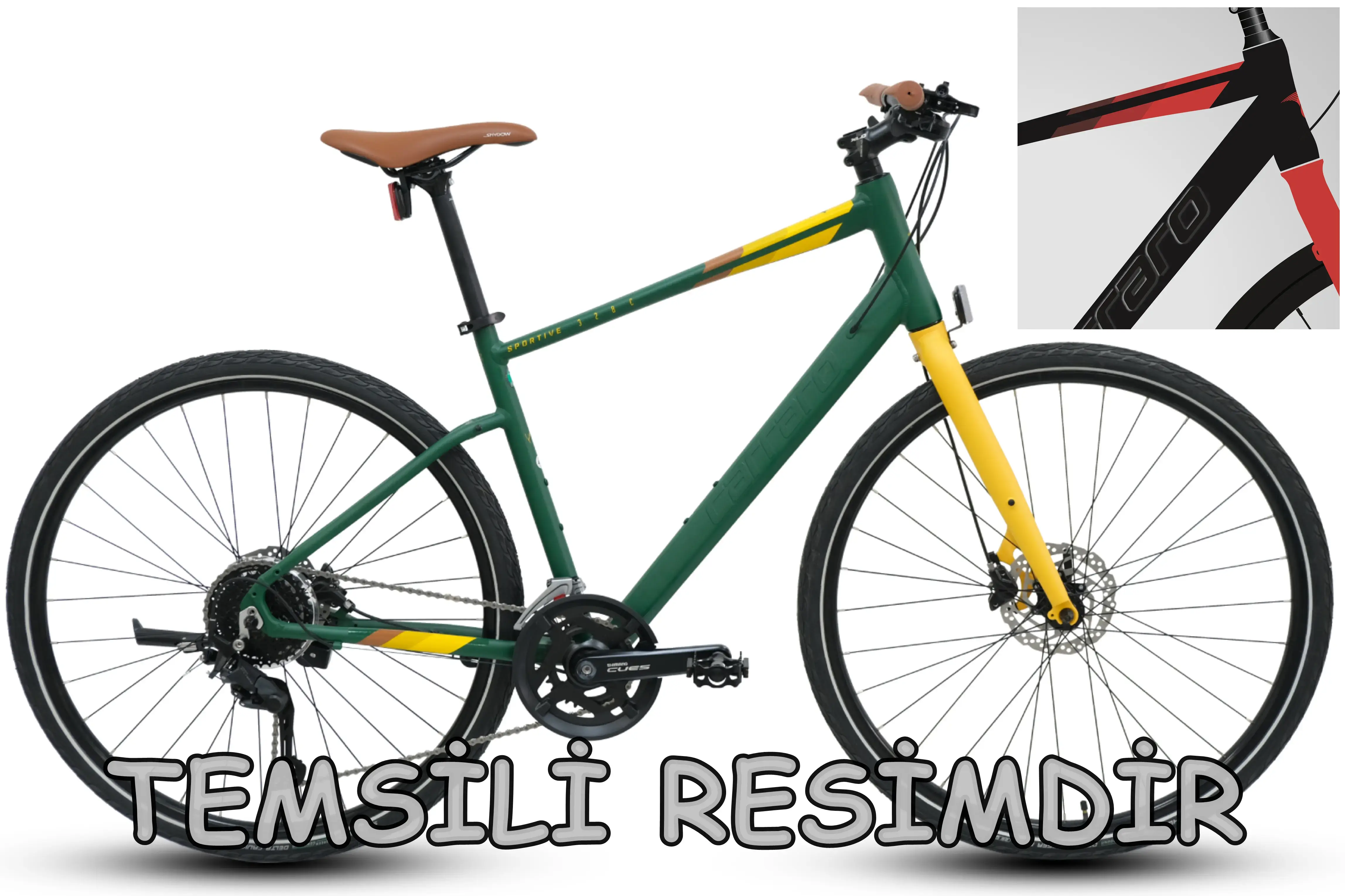 2026 CARRARO SPORTIVE 328C ŞEHİR VE TUR BİSİKLETİ - 1