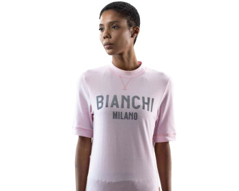 BIANCHI MILANO KISA KOL T-SHIRT - BIANCHI 