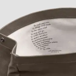 BROOKS PICKWICK COTTON CANVAS 26L SIRT ÇANTASI - 6