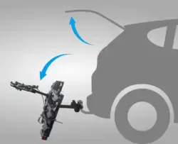 BUZZ RACK SCORPION PRO 3 ÇEKİ DEMİRİ BİSİKLET TAŞIYICI - 6