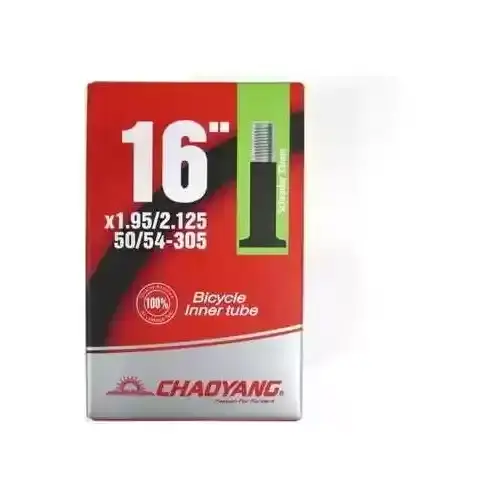 CHAOYANG 16x1.95/2.125 50/54-305 33MM Y030201 OTO SİBOP KUTULU İÇ LASTİK - 1
