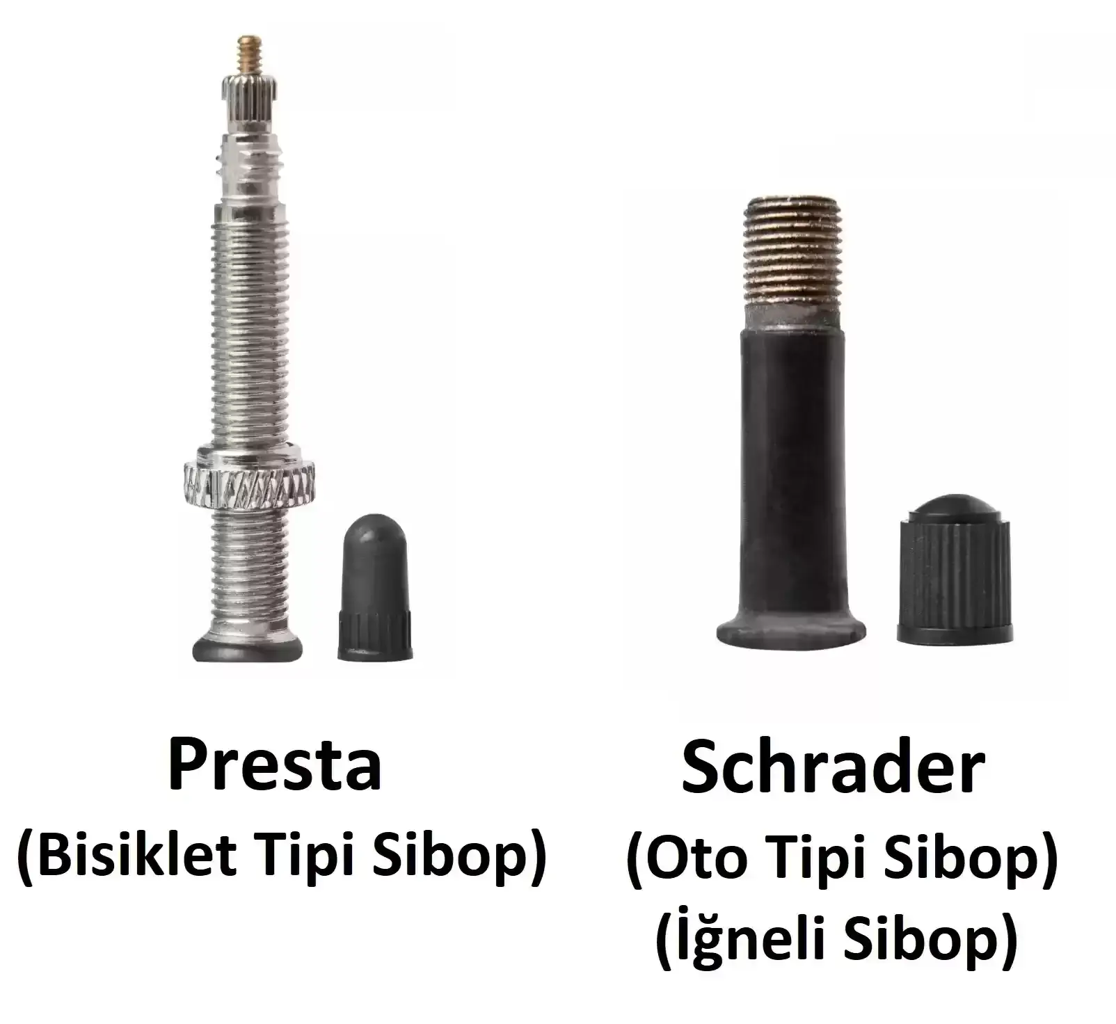 CHAOYANG 16x1.95/2.125 50/54-305 33MM Y030201 OTO SİBOP KUTULU İÇ LASTİK - 3