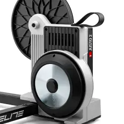 ELITE JUSTO2 INTERACTIVE HOMETRAINER+TRAVEL BLOCK+SHIMANO 11-34 12V RUBLE - 5