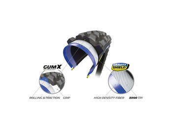 MICHELIN WILD AM 29x2.40 COMPETITION TUBELESS TLR KATLANIR DIŞ LASTİK - 6