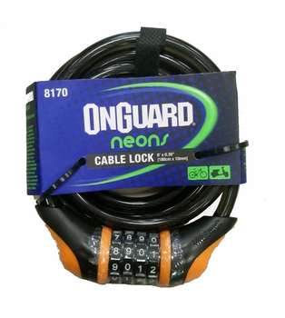 ONGUARD 8170 10X180 NEON COMBO ŞİFRELİ KİLİT - 1