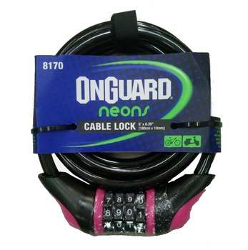 ONGUARD 8170 10X180 NEON COMBO ŞİFRELİ KİLİT - 1