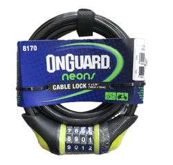 ONGUARD 8170 10X180 NEON COMBO ŞİFRELİ KİLİT - ONGUARD