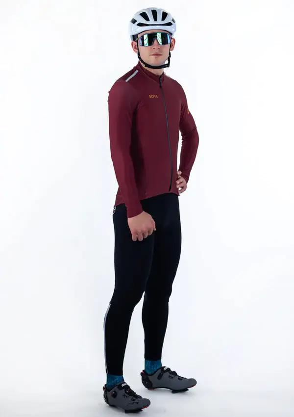 SORA BORDO STELVIO KIŞLIK UZUN KOL FORMA - 7