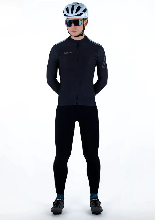 SORA SİYAH STELVIO KIŞLIK UZUN KOL FORMA - 8