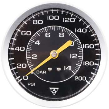 TOPEAK JOEBLOW PRO X BASINÇ GÖSTERGELİ AYAKLI POMPA - 4