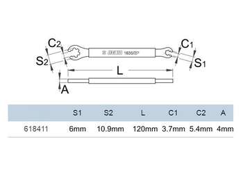 UNIOR 1635/2P-618411 JANT AKORT ANAHTARI - 2